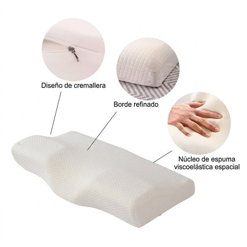 Almohada cervical viscoelástica Cuello