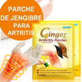 Pack de 6 Parches de Jengibre: Alivio Natural y Efectivo